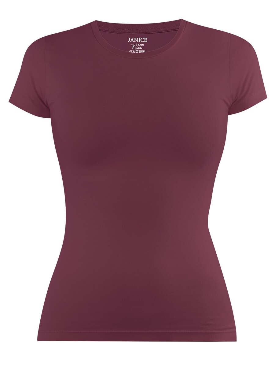 

Футболка Janice Shirt Nice, бордовый