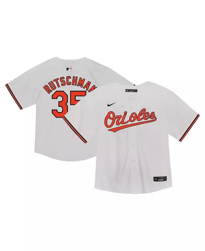 

Малыш Эдли Ратчман Белая игровая майка Baltimore Orioles Nike