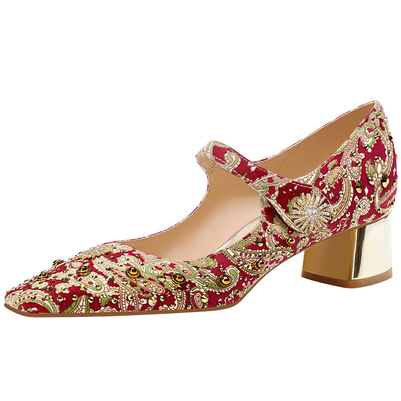 

Туфли женские повседневные Women's Casual Shoes Women's Green/Gold Ruby L