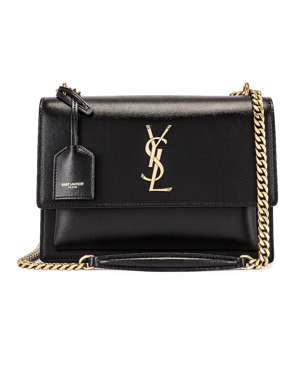 

Сумка Saint Laurent Medium Sunset Monogramme, черный