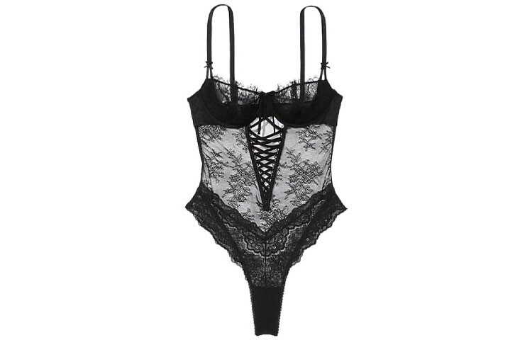 

Женское боди Victoria's Secret, цвет Black