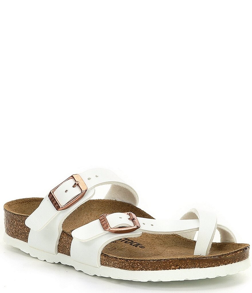 

Слипоны Mayari для девочек Birkenstock (молодежь), белый