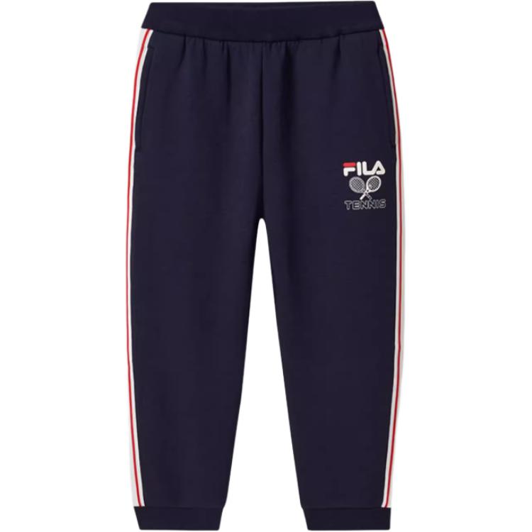 

FILA KIDS Детские вязаные спортивные штаны для детей 3-7 лет royal blue