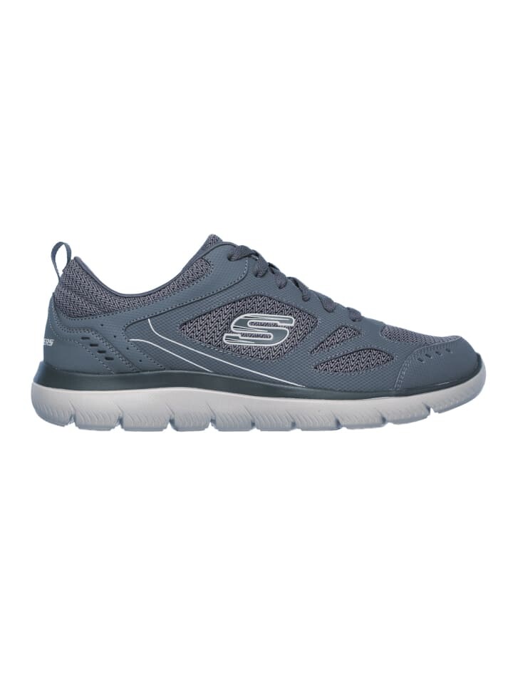 Кроссовки на шнуровке Skechers, серый — фото 3