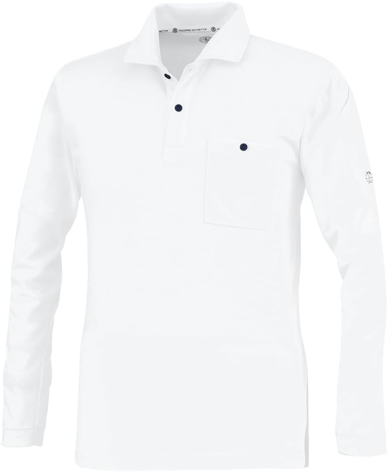 

Экологичная рубашка-поло с длинным рукавом Co-Cos, белый