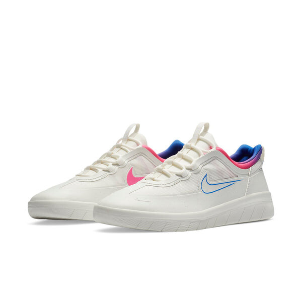 Кроссовки nyjah free 2 sb Nike, белый — фото 3