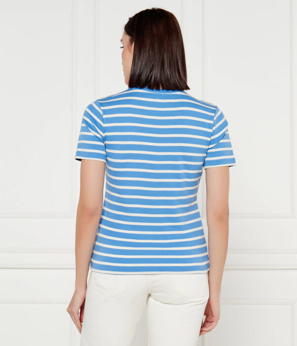 Футболки Slim fit Tommy Hilfiger, синий — фото 3
