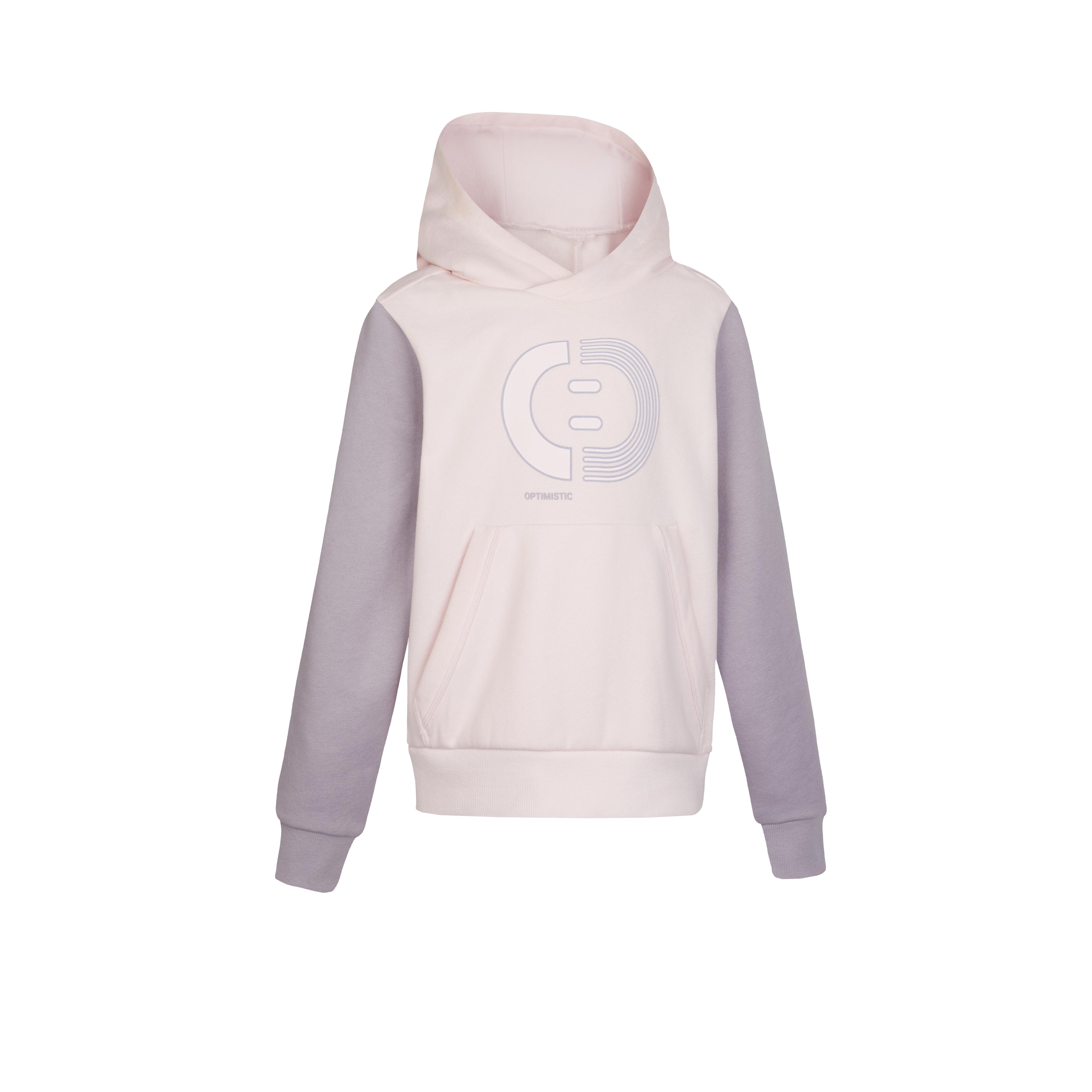 

Детская утеплённая толстовка с капюшоном Domyos — кварцевый розовый