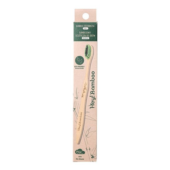 

Привет! Бамбук, Бамбуковая зубная щетка Soft, Hey bamboo