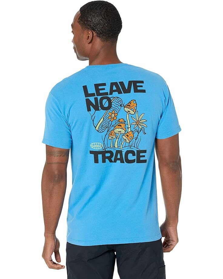

Футболка Parks Project Leave No Trace x Parks Project Trampled Shrooms Tee, цвет Sky Blue