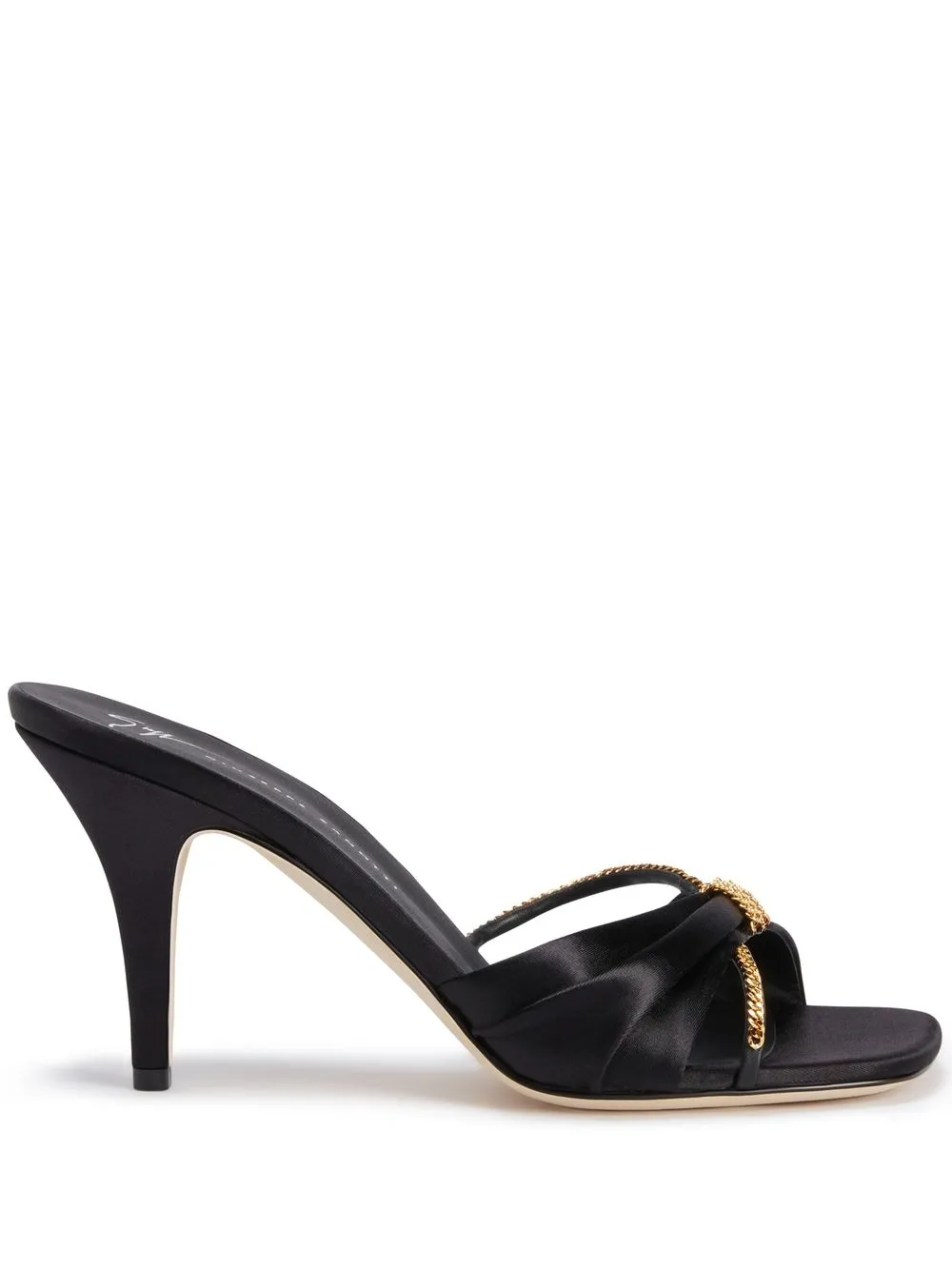 Мюли Symonne 85 Giuseppe Zanotti, черный