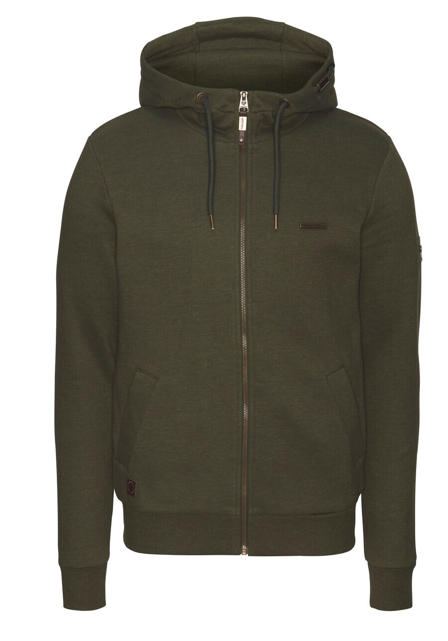 

Худи Ragwear Zip-Up Hoodie, оливковый