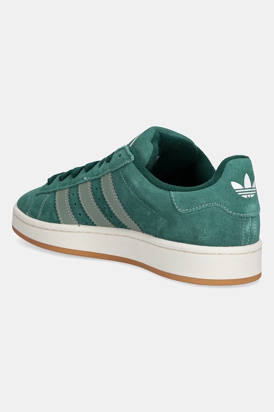 Замшевые кроссовки CAMPUS 00s Adidas Originals, зеленый — фото 3