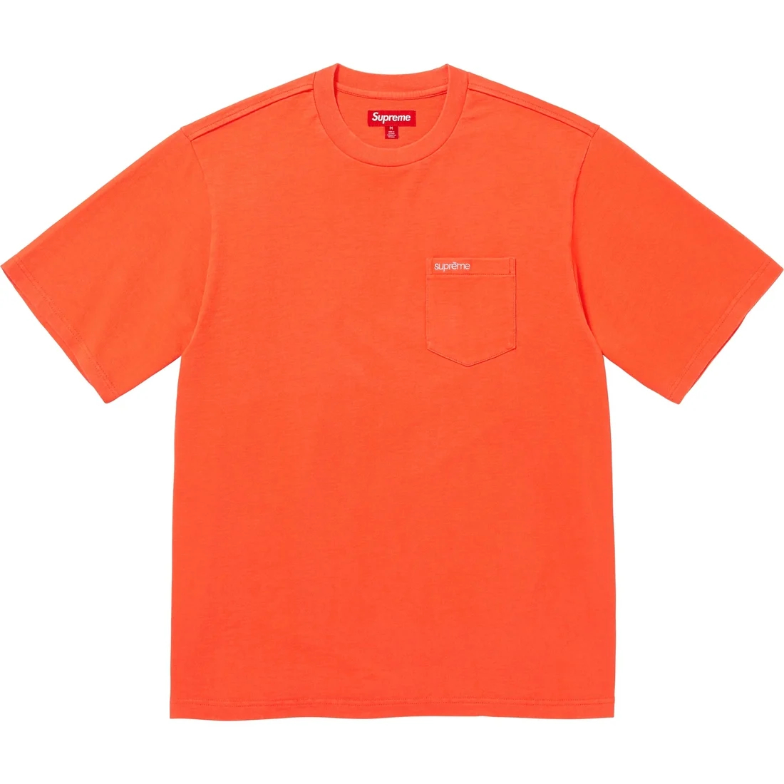 

Футболка с карманом s/s ss25 Supreme, оранжевый