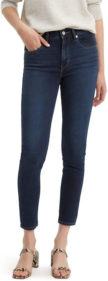 Джинсы высокие скинни Levi's Carbon Bay