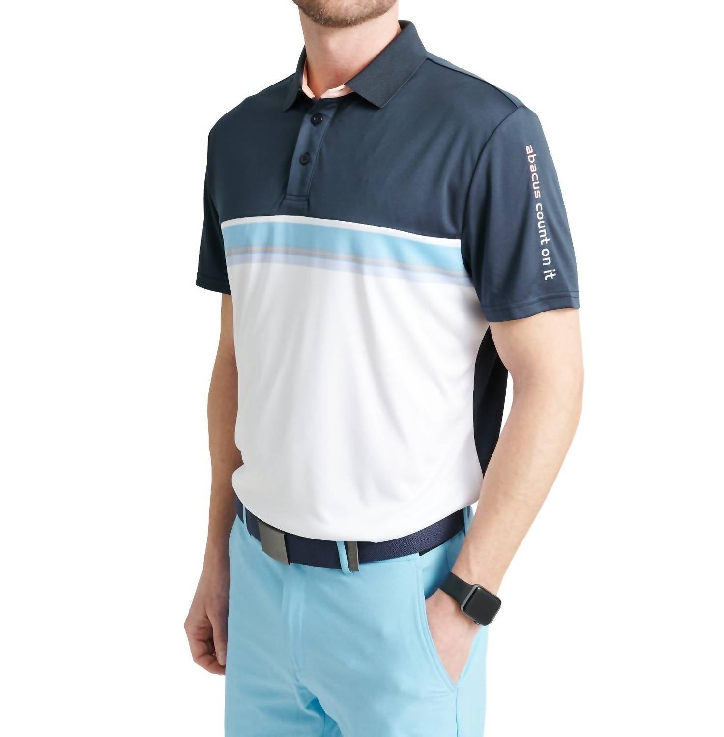 

Мужское поло Marco Drycool в цвете Hazyblue Abacus Sportswear US