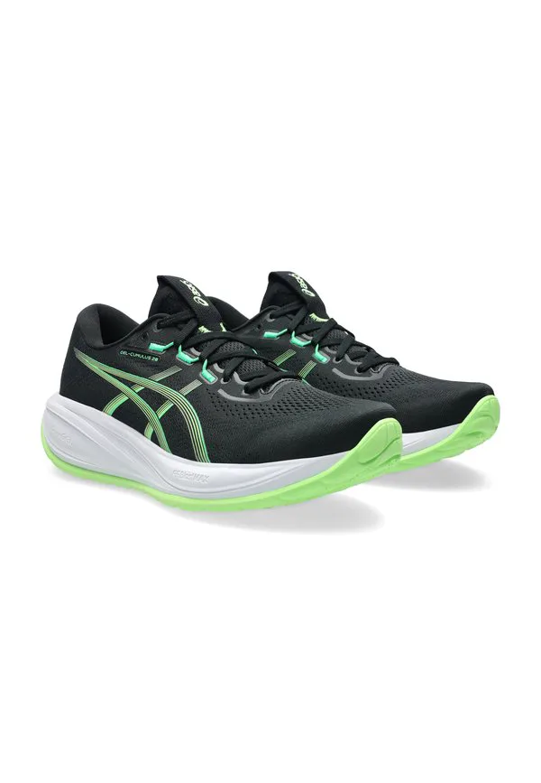 Кроссовки для бега по шоссе gelcumulus 28 Asics, Black Illuminate Green — фото 2