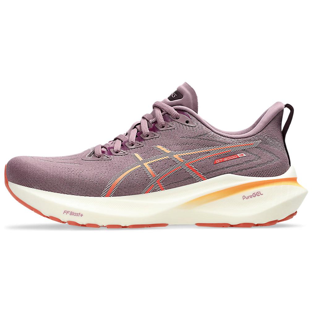

ASICS GT 2000 13 Пыльная Розовая Водораздел Роуз Женские — Фиолетово-Коричневые, цвет Purple Brown