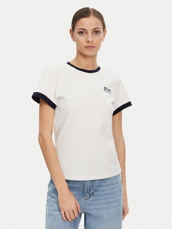 

Футболка обычного кроя GWP01846.P001489.11782 Golden Goose, белый
