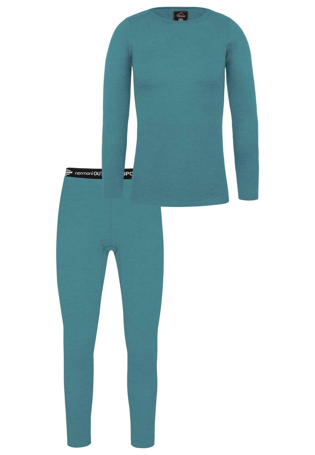 

Нижняя рубашка RWS MERINO Pullover Merino Unterhose SET - Base layer normani Outdoor Sports, синий