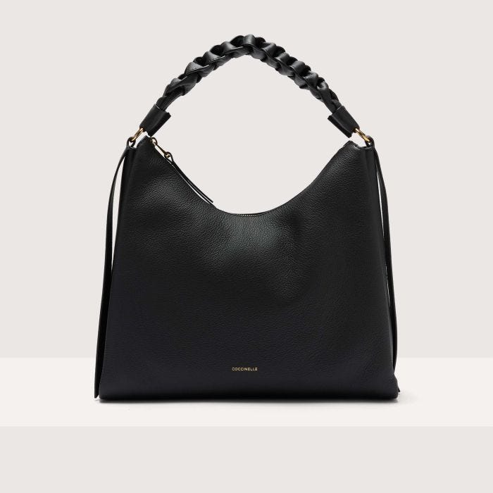 

Сумка через плечо Coccinelle Boheme medium, цвет Noir/Cuir
