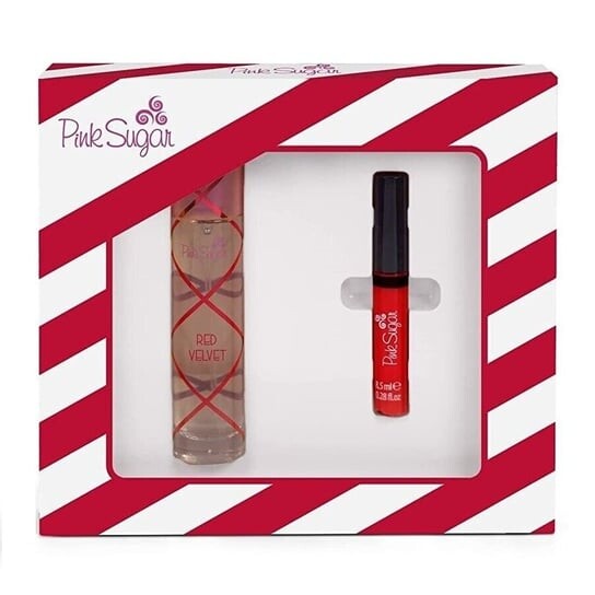 

Подарочный набор косметики, 2 шт. Aquolina, Pink Sugar Red Velvet