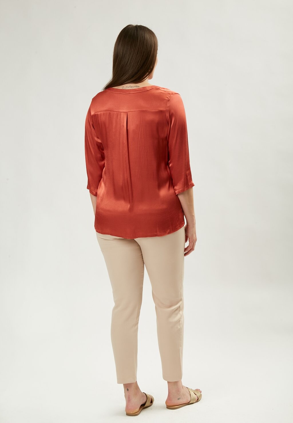 

Блуза Maison Form'elle, цвет Cognac
