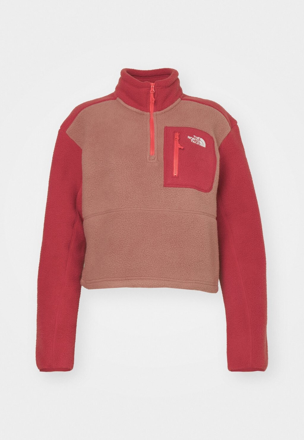 

Флисовый свитер YUMIORI ¼ ZIP The North Face, оранжевый