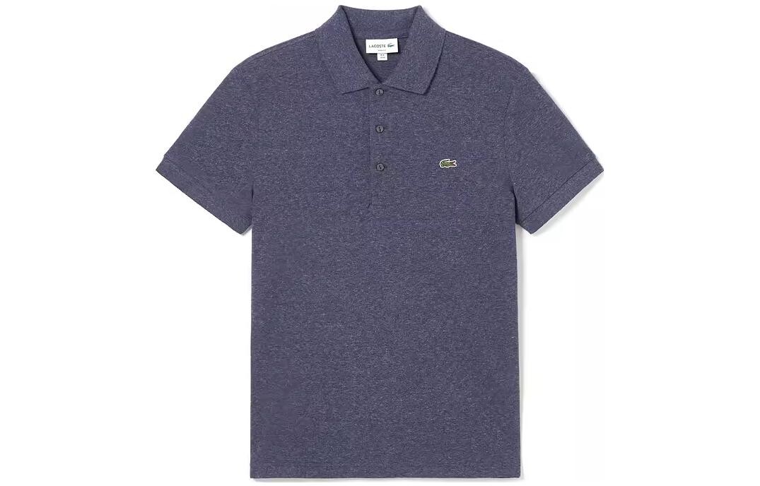 

Мужская рубашка-поло LACOSTE, цвет Blue/Gray