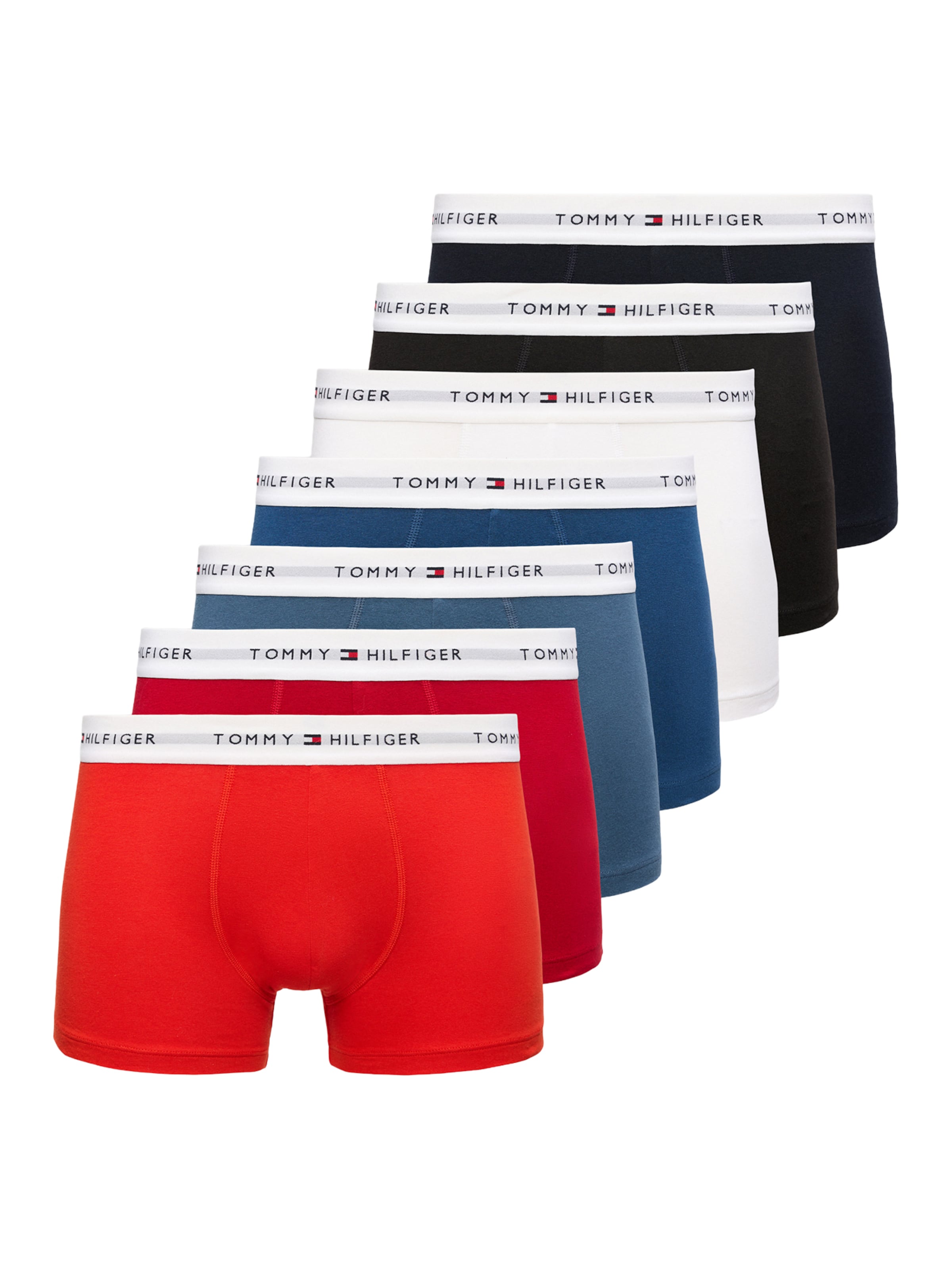 

Tommy Hilfiger Underwear Боксеры в цветах Navy, Bright Red, Black, White