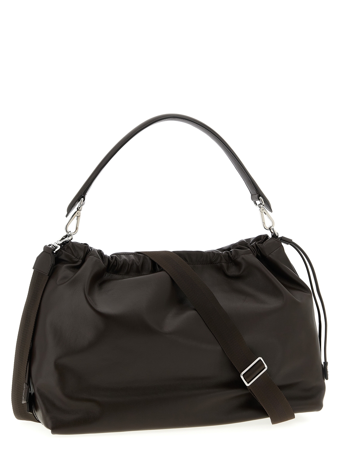 Сумка Fendi Flux Maxi Messanger FENDI, коричневый — фото 2