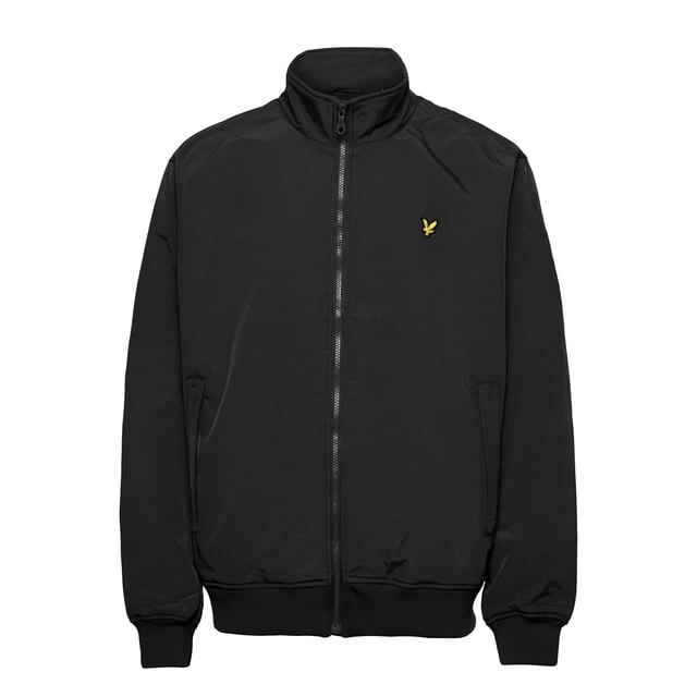 

Outdoorjas куртка-воронка на флисовой подкладке Lyle & Scott, черный