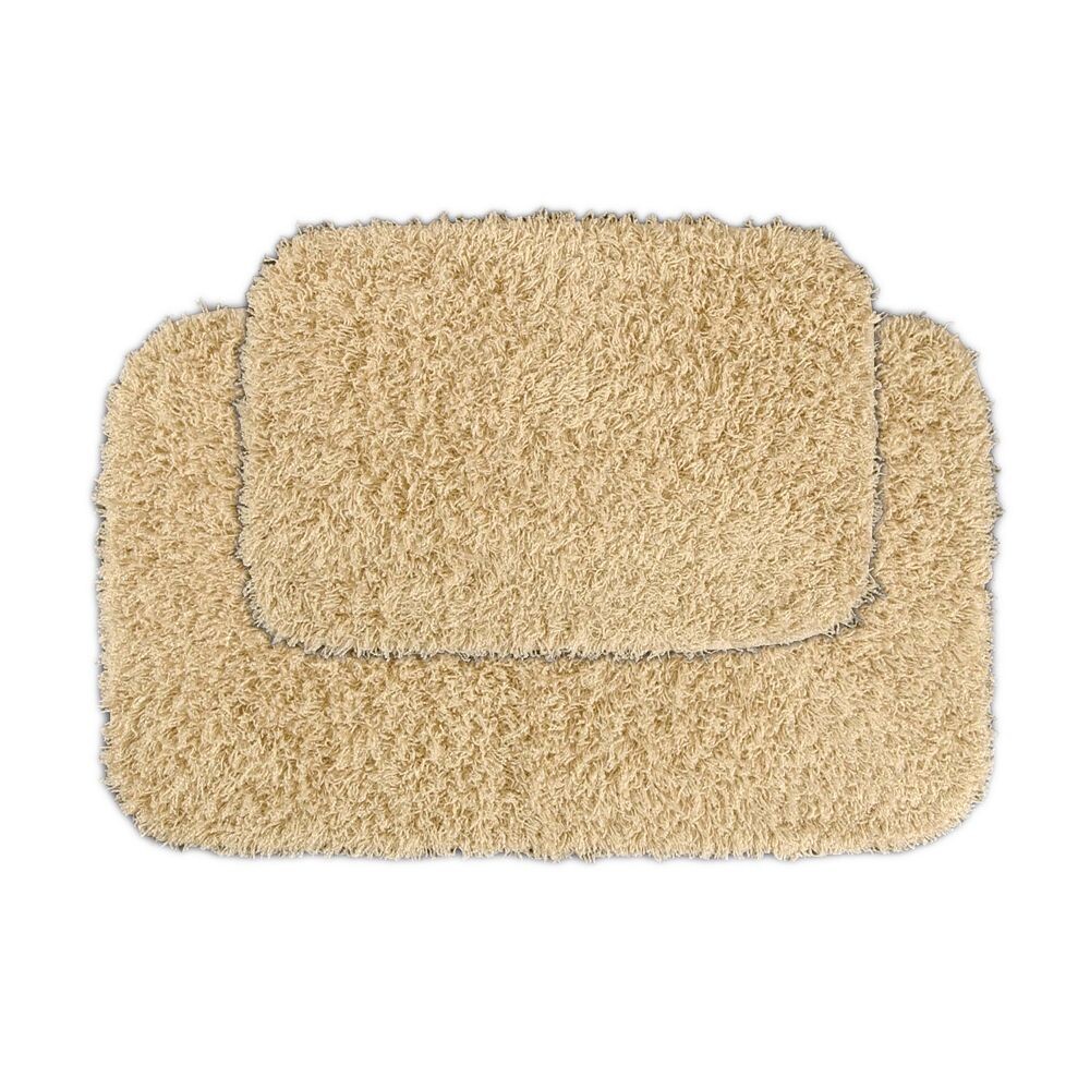 

Коврик-гирлянда Bentley, комплект ковриков для ванной Shag из 2 предметов Garland Rug, цвет Linen