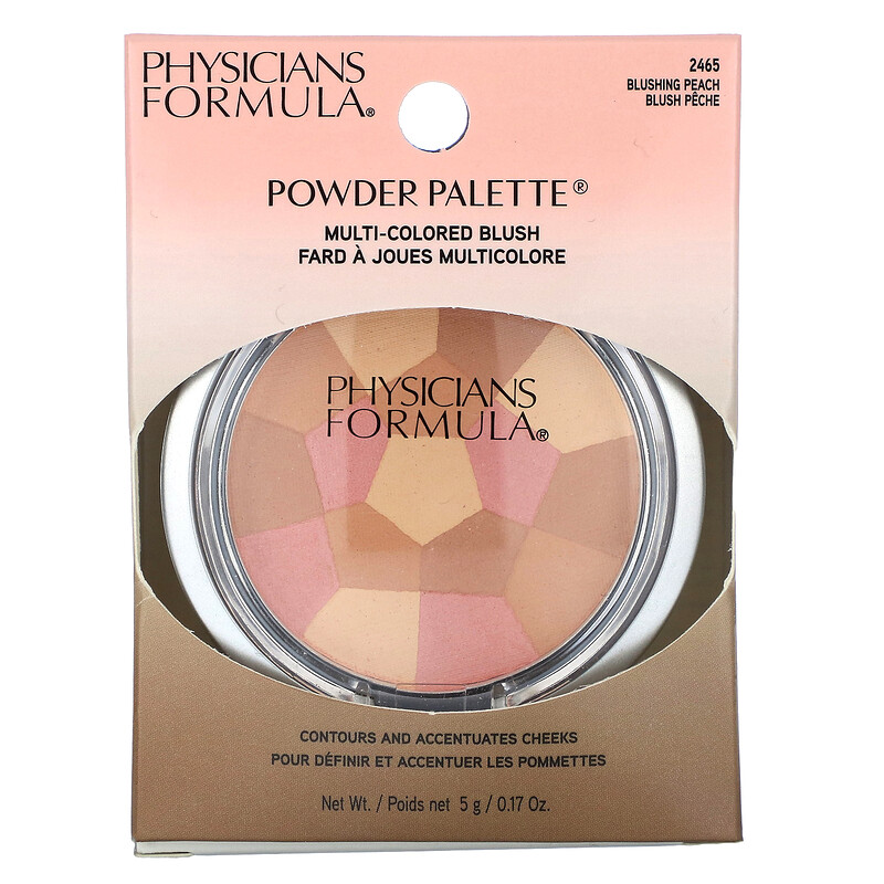 Physicians Formula, Пудровая палитра, разноцветные румяна, 2465 румян, 5 г (0,17 унции) — фото 2