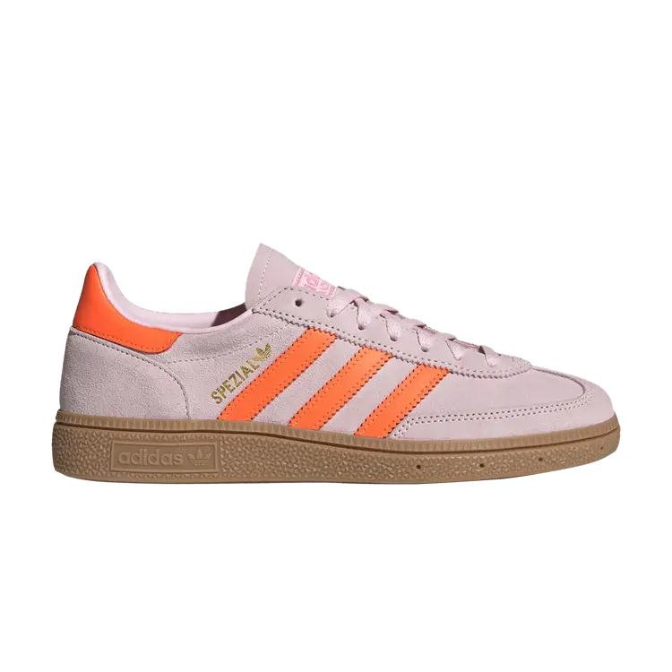 

Кроссовки adidas Wmns Handball Spezial Clear Pink Solar Orange, розовый