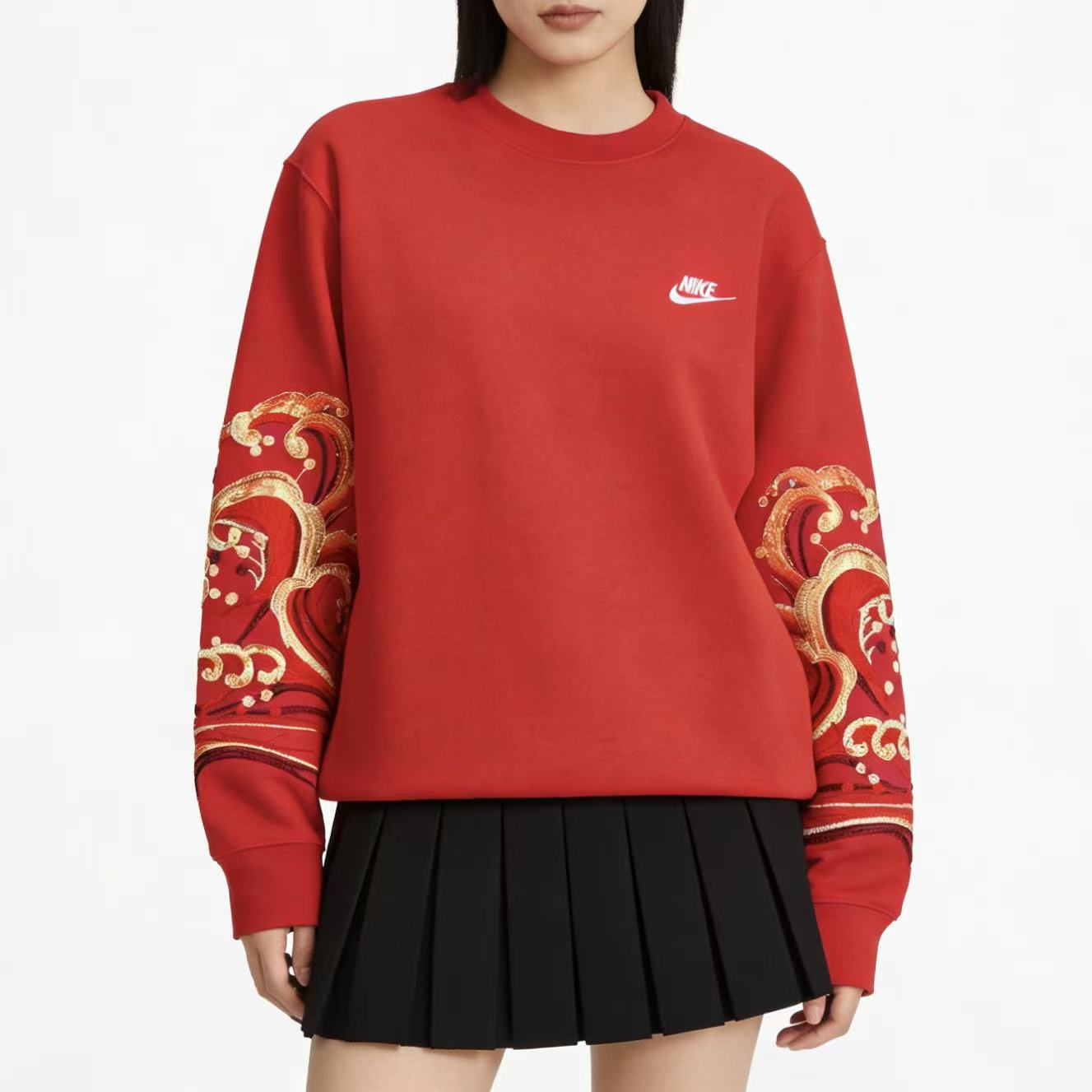 Спортивный свитшот Club Unisex Nike, red — фото 3