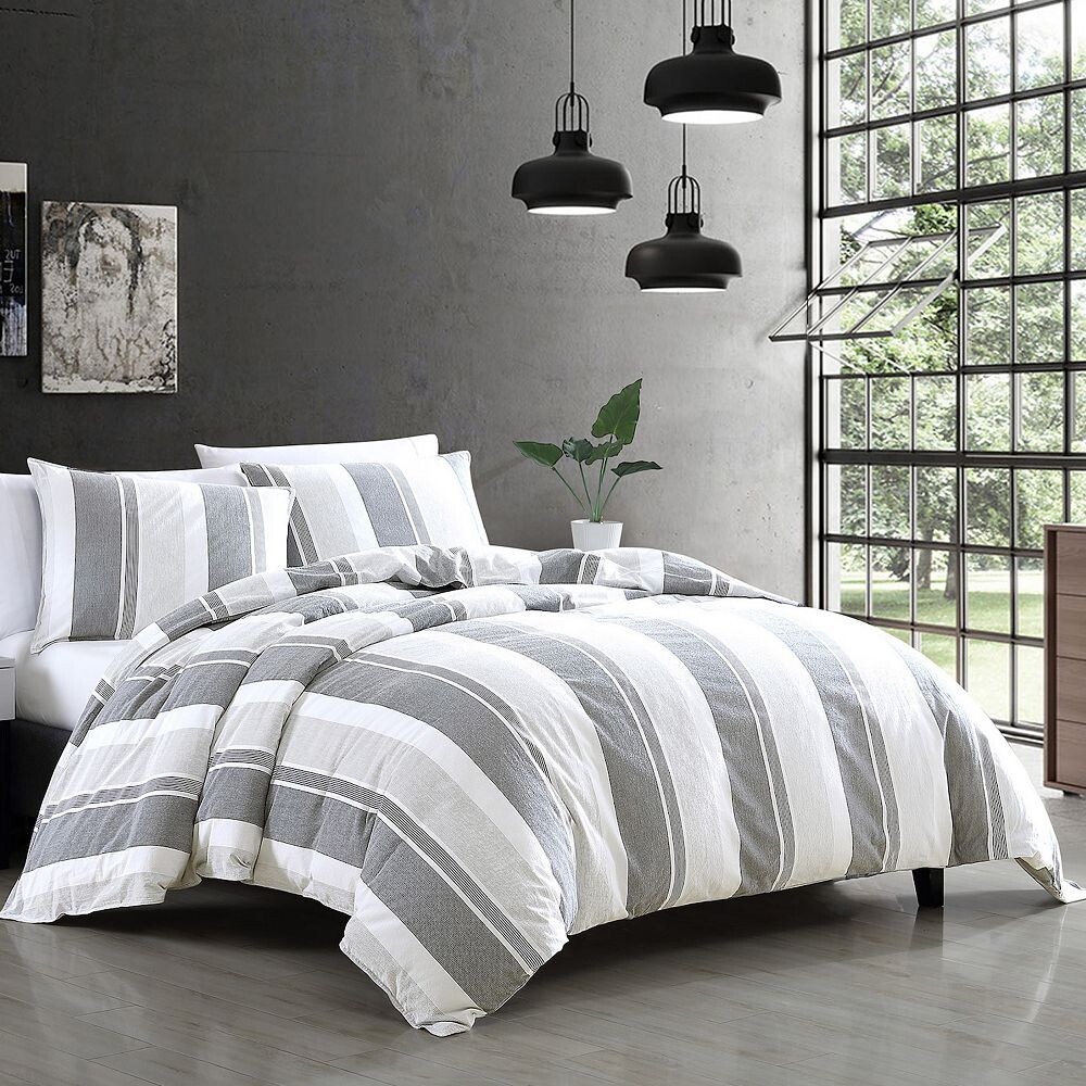 

Комплект одеял Riverbrook Home Vara из 3 предметов, цвет Gray Blue