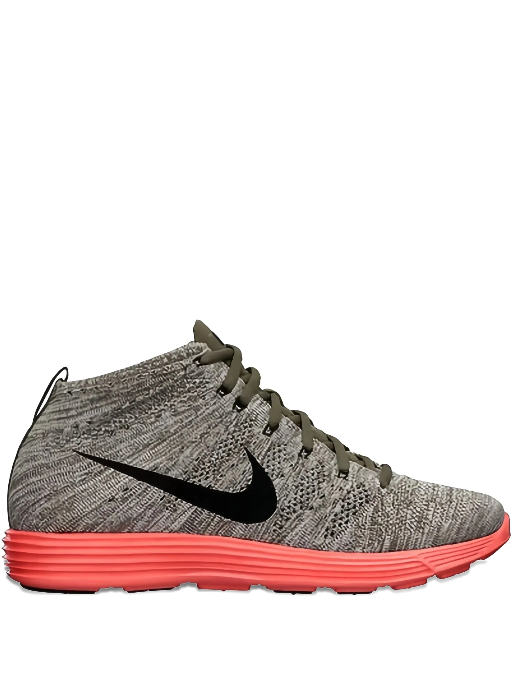 

Кроссовки Lunar Flyknit Chukka Nike, серый