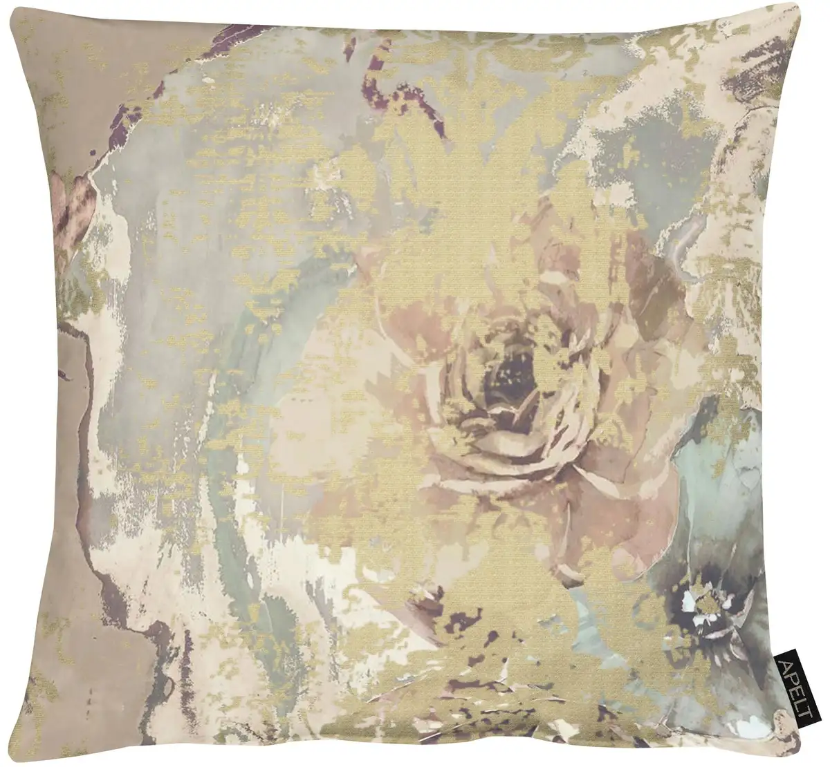 

Чехол на подушку APELT "Noemi", (1 шт.), без наполнения 66х66 см, серо-коричневый