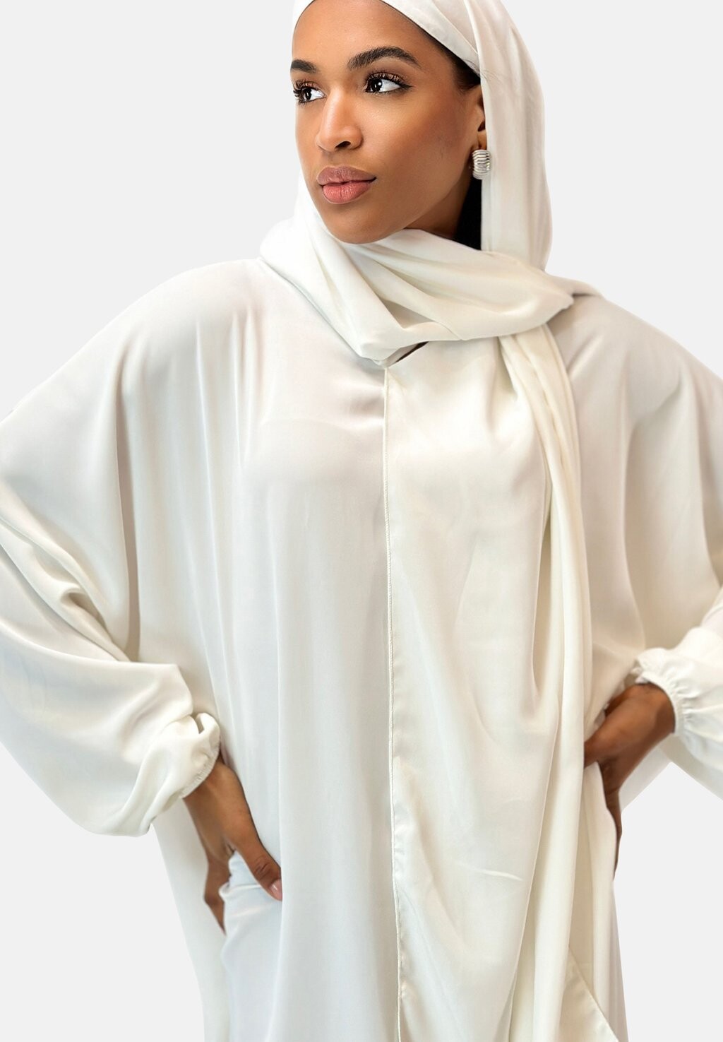 

Платье макси ABAYA Elara, белый