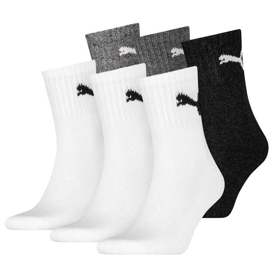 

Носки PUMA Socks, цвет grey/black/white