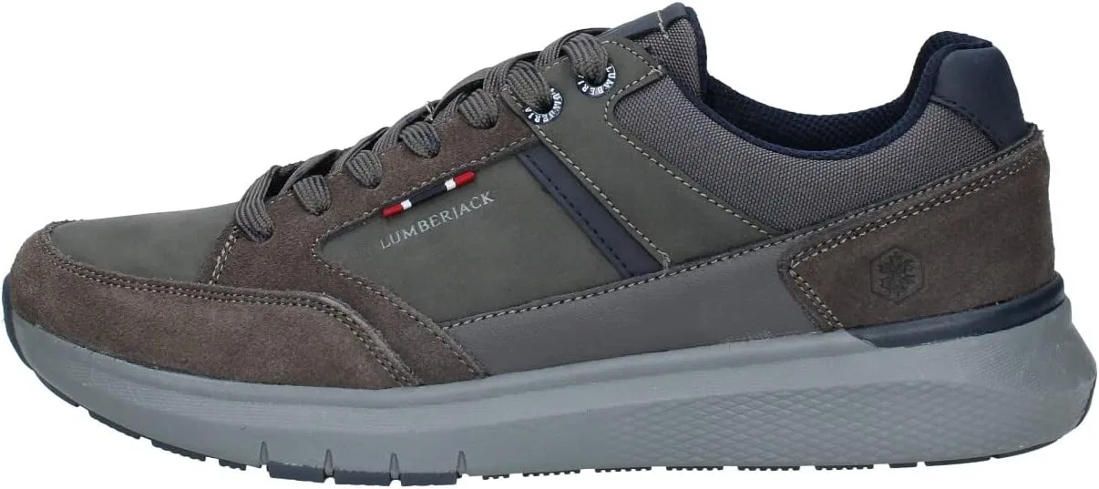 Туфли lumberjack Herren Neil Oxford-Schuh, Gray