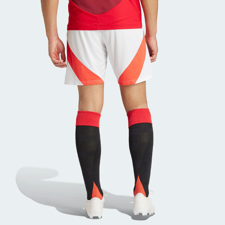 Спортивные шорты adidas Manchester United 24/25 Home Soccer Shorts Asia Sizing 'Mufc Red', красный — фото 3