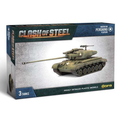 

Фигурка Clash Of Steel – M26 Pershing Tank Platoon (X3 Plastic) Gale Force Nine