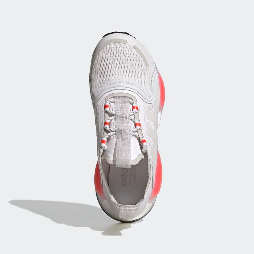 Детские кроссовки для бега adidas NMDV3, белый/красный — фото 2