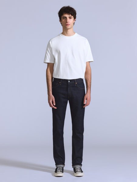 Джинсы BLUETAB 511 Slim Fit, темно-синие, произведено в Японии Levi's, Dark Indigo - Worn In — фото 2