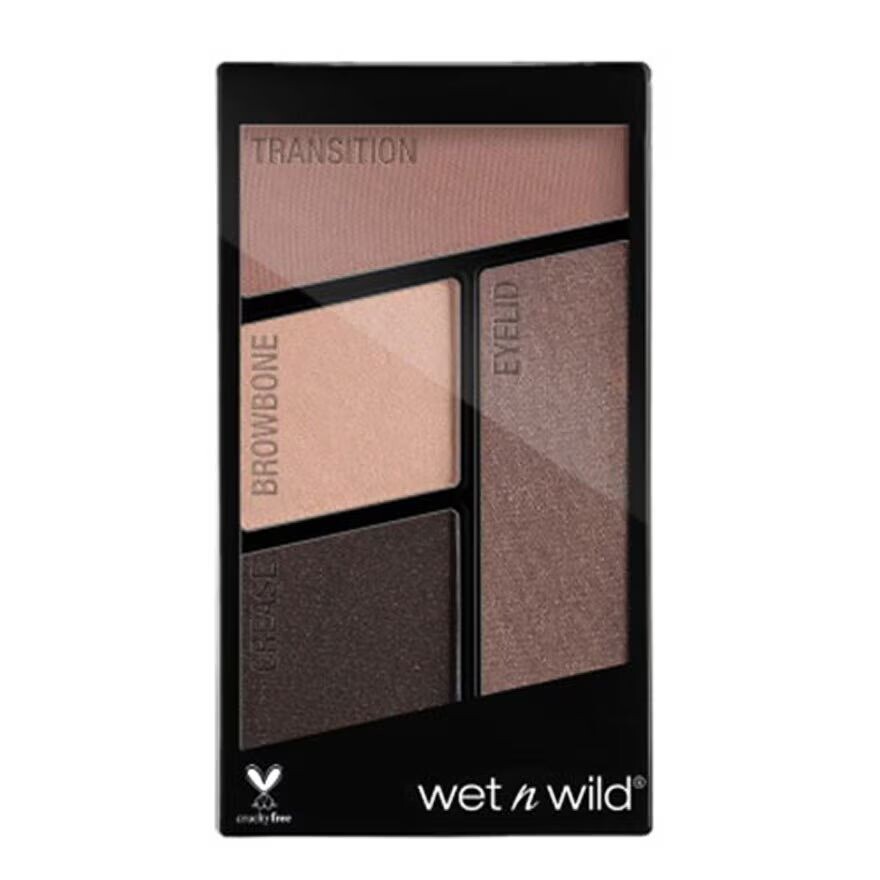 

Wet n Wild Тени для век Color Icon Quads, 4,5 г. E337 Бесшумное обращение, E ,#ea,#bef,#