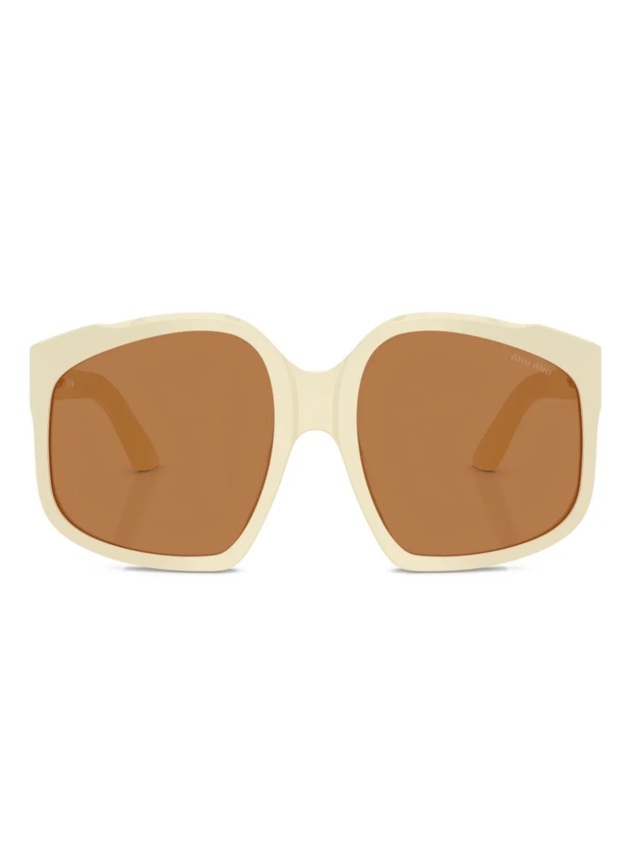 

Солнцезащитные очки с эффектом омбре Miu Miu Eyewear, нейтральный