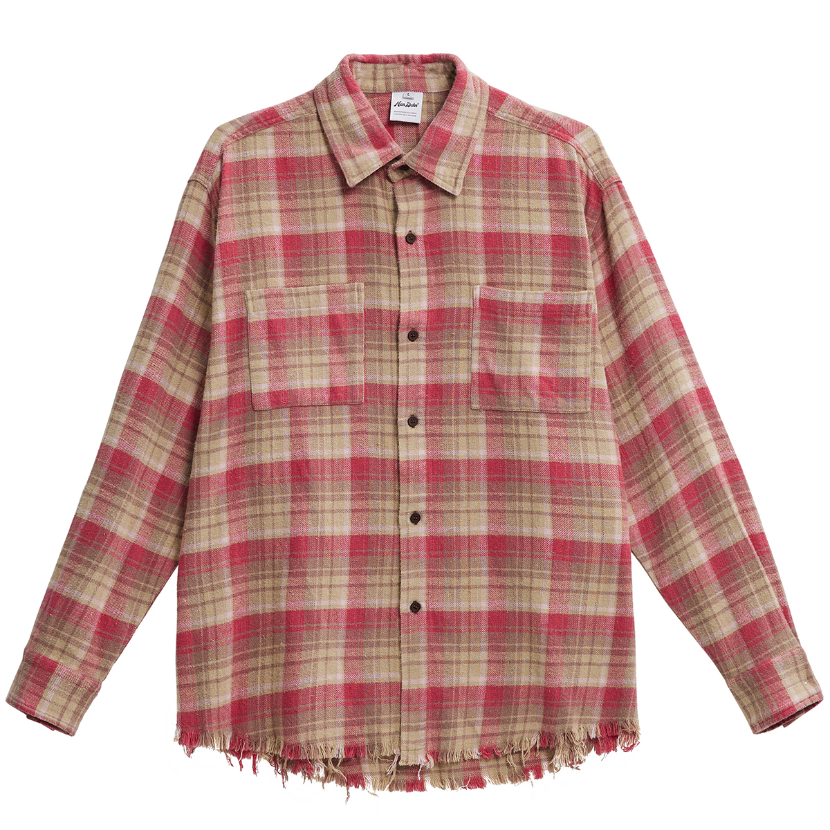 

NANDCHN Рубашка унисекс розовая