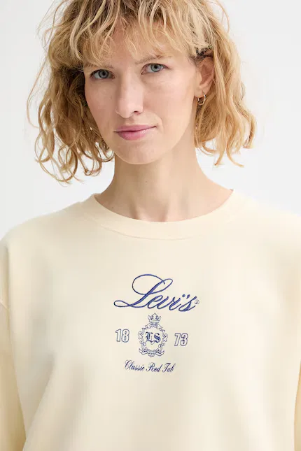 Худи Everyday Crew Levi's, бежевый — фото 4